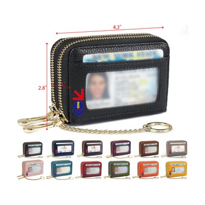 Rfid Credit Card Keychain Wallet