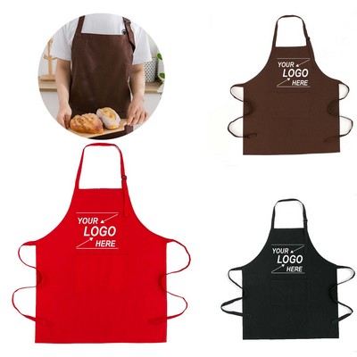 Durable Heavy - Duty Cotton Kitchen Apron.