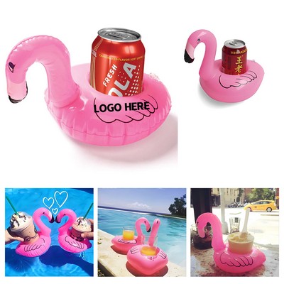 Inflatable Pink Flamingo Drink Holder
