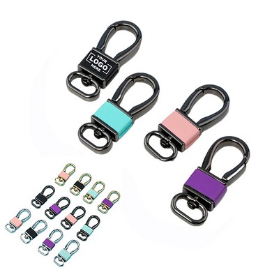 Premium Leather Car Keychain.