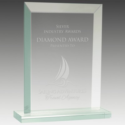 Rectangle Jade Glass Award