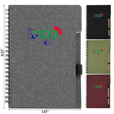 Motivational Wire-Bound Writing Pad Notebook