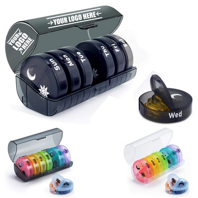 Weekly Pill Organizer 2 Times A Day