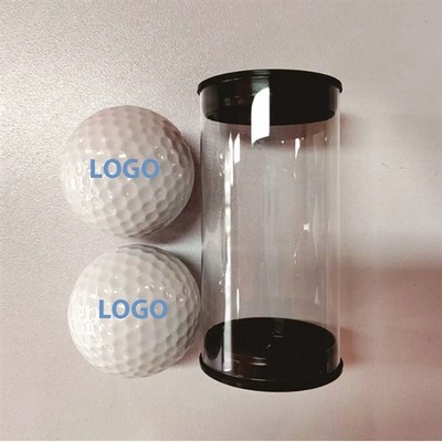 Custom 2 Golf Balls In Tube