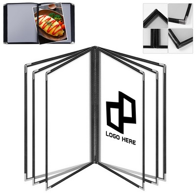 6 Pages Menu Folder
