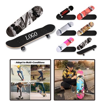 Double Tilt Wooden Cruiser Skateboard