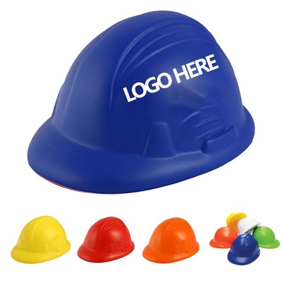 "3.3\" Stress Relief Helmet-Shaped Squeeze Toy"