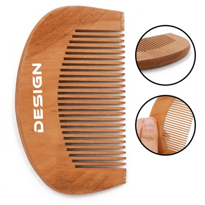 Wooden Heard Comb Hair Brush