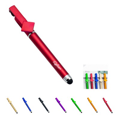 Mobile Phone Bracket Touch Ballpoint Pen
