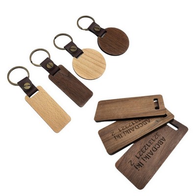 Wooden Keychain