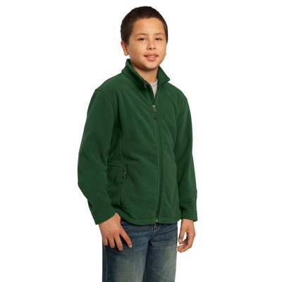 Port Authority Youth Value Fleece Jacket.