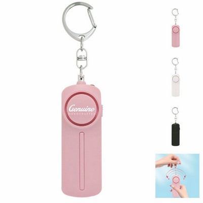 Self Alarm Keychain with LED Light