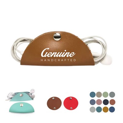 Leather Cord Organizer