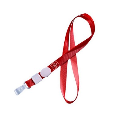 Custom Printed Lanyard w/Slide Lock