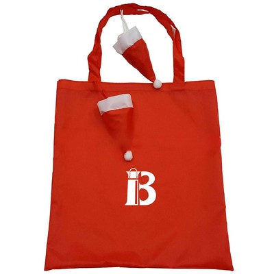 Foldable Shopping Bag /Christmas Hat Pouch