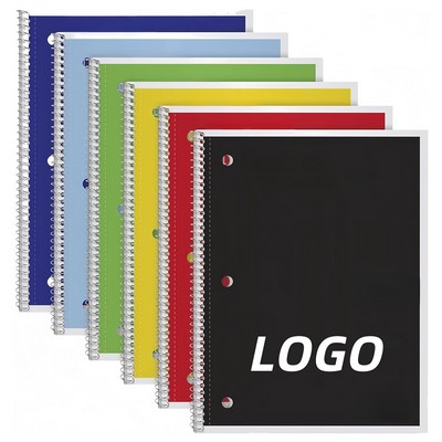 Spiral Loose leaf Horizontal Line Notebook 70 Sheets