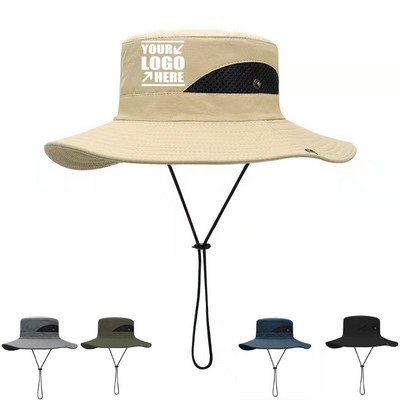 UPF 50+ Wide Brim Sun Hat