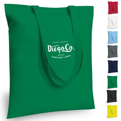 Zippered Utility Tote Bag