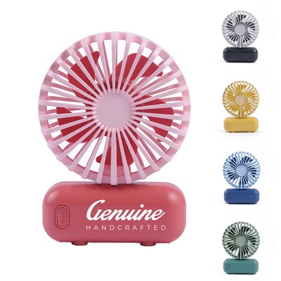 Portable USB Rechargeable Mini Desktop Fan