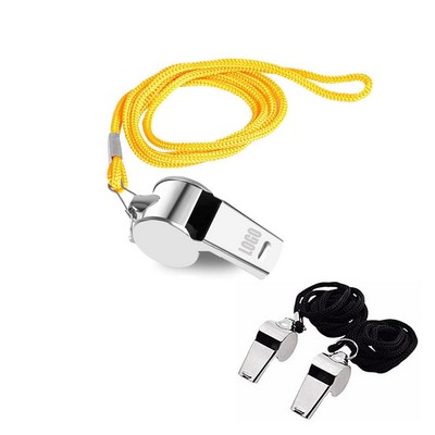 Ultra-Loud Metal Safety Whistle