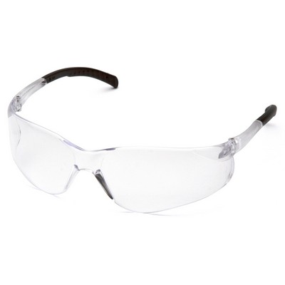 Atoka Safety Glasses, Clear Frame with Clear Lens