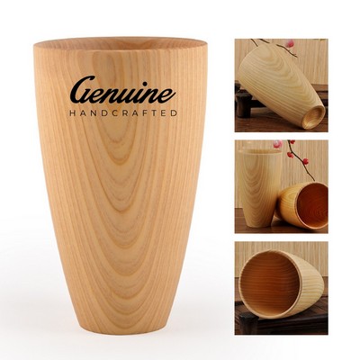 8.8Oz Natural Wooden Cup