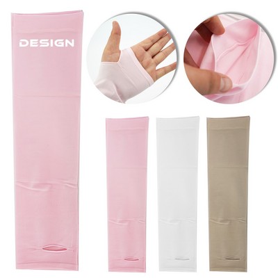 Summer Ice Silk Sleeves