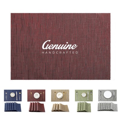 Eco-Friendly Diamond Pattern PVC Dish Mat