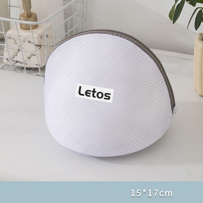 Shell-Shaped Mesh Laundry Bags Laundry Wash Bags for Delicates-Woven Label