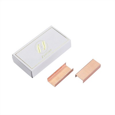 Rose Gold #24/6 Staples Packing In #12 Box