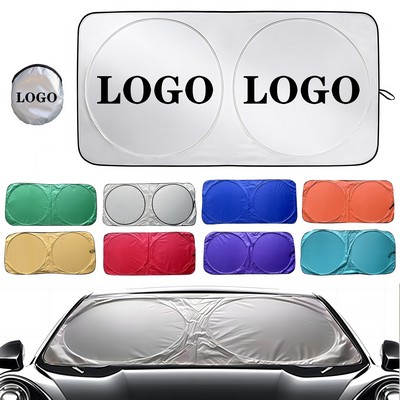 Car Foldable Front Windshield Sunshade