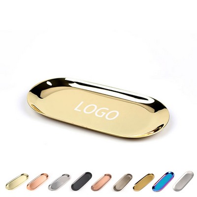 Stainless Steel Vanity Organizer Tray