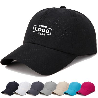 Summer Mesh Baseball Cap Breathable Quick Dry