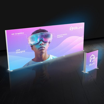 20ft Backlit SEG Trade Show Booth Display