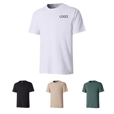 Quick-Dry Crew Neck T-Shirt For Men And Women