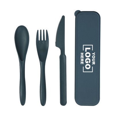 Knives Forks Spoons Portable Cutlery Set