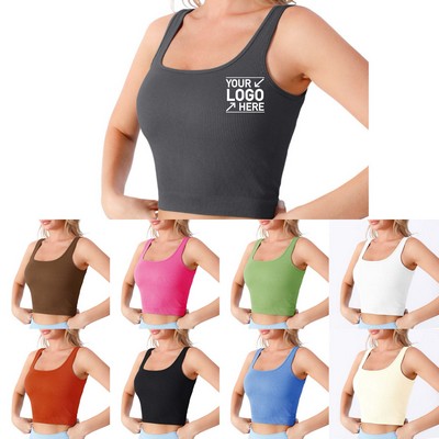 Women's Sleeveless Fitness Yoga Breathable Sports Vest