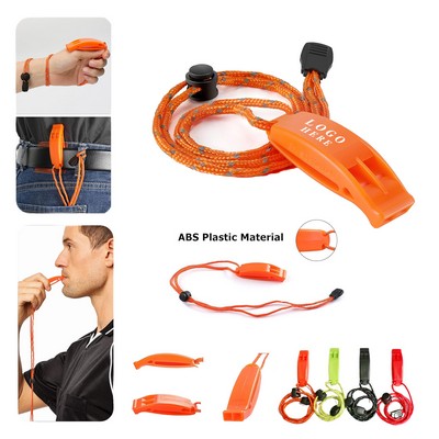 Outdoor Emergency Rescue Whistle