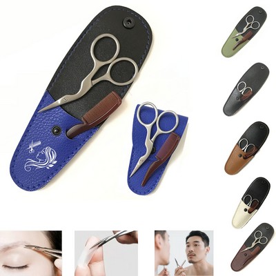 Beard Trimmer And Eyebrow Trimmer Set