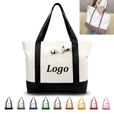 12Oz Large Stylish Canvas Tote Bag