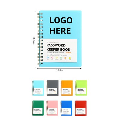 A6 Password Keeper Book-112 Pages