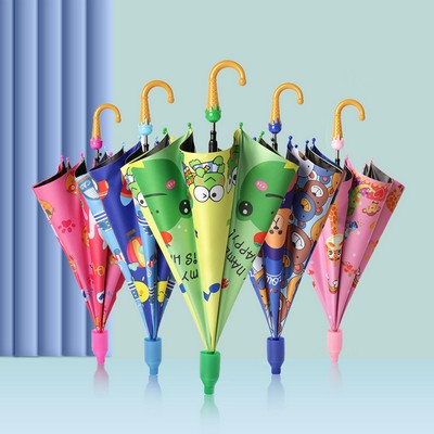 Cartoon Long Handle Umbrella