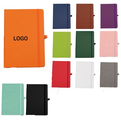 A5 Notebook With Leather