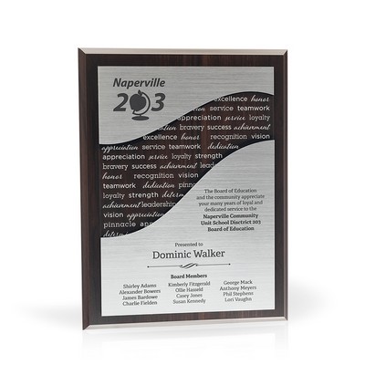 Crestwood Wood & Acrylic Plaque, 9" x 12"