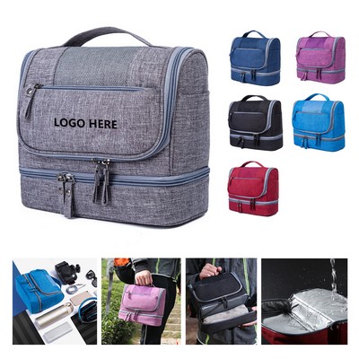 Multipurpose hanging travel storage bag
