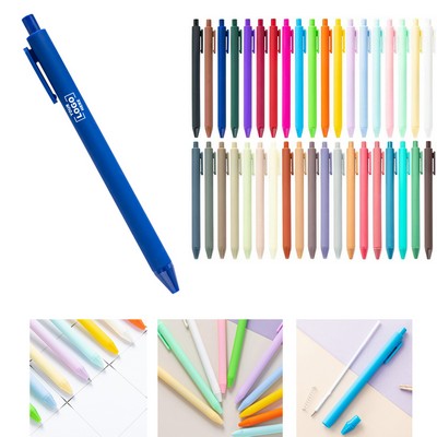 Soft Touch Retractable Gel Pen