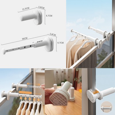 Clamp design Hanger Organizer Hanger Storage Rack