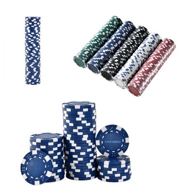 Dice Style Poker Chip