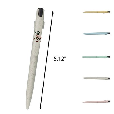 Eco Straw Stylus Pen