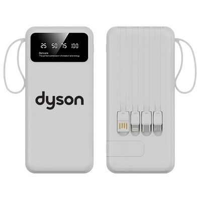 10000 mAh Multi Cable Power Bank